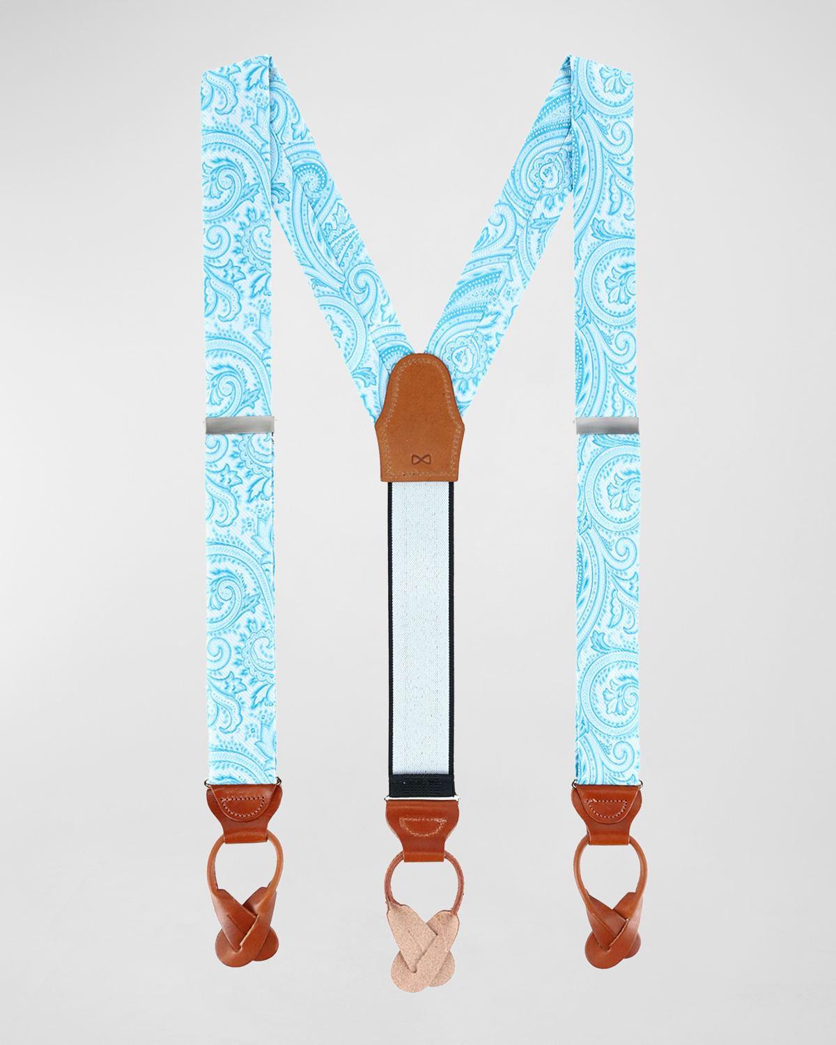 Trafalgar Sobee Paisley Silk Suspenders Product Image