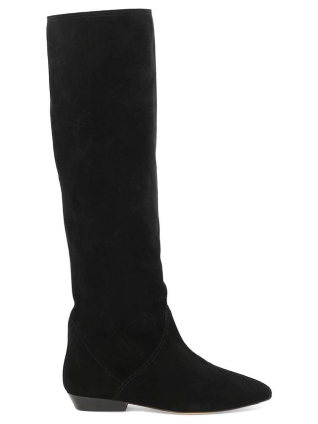 ISABEL MARANT Sayla Suede Boots In Black Product Image