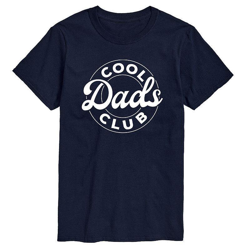 Mens Cool Dads Club Graphic Tee Blue Product Image