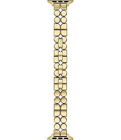 kate spade new york Womens 38-49mm Gold Tone Stainless Steel Bracelet for Apple Watch Product Image