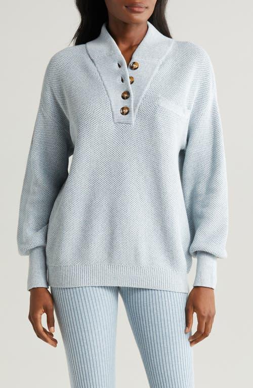 Lunya Cozy Organic Cotton Blend Pocket Henley Product Image