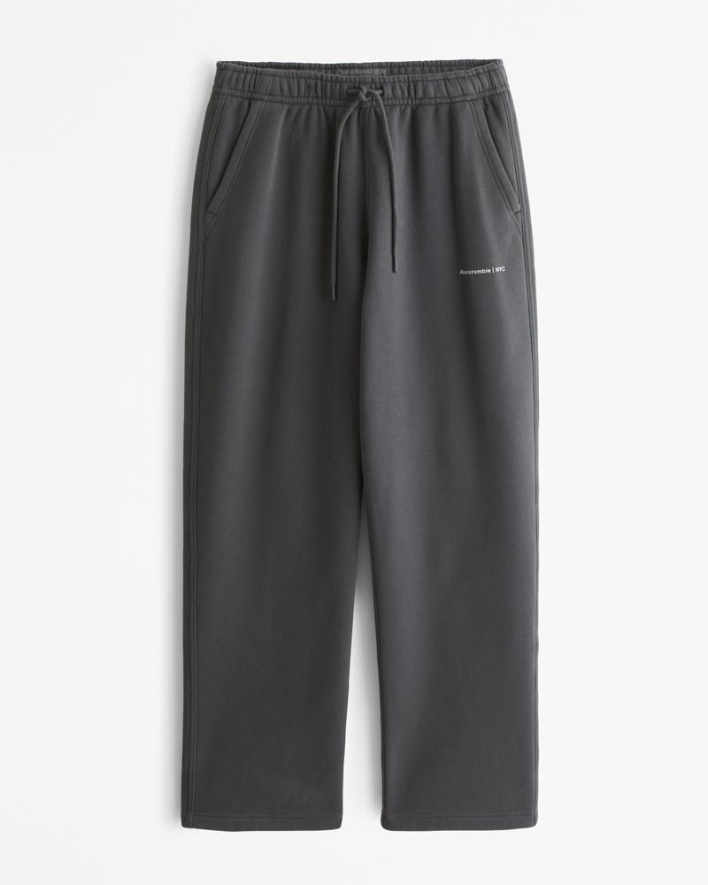 Baggy Logo Open-Hem Sweatpant Product Image