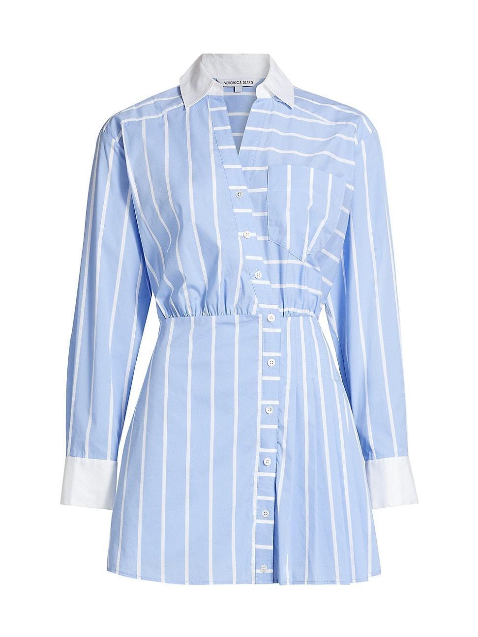 Womens Poppe Striped Shirtdress Product Image