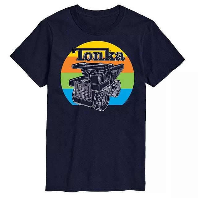 Mens Tonka Retro Sunset Graphic Tee Blue Product Image