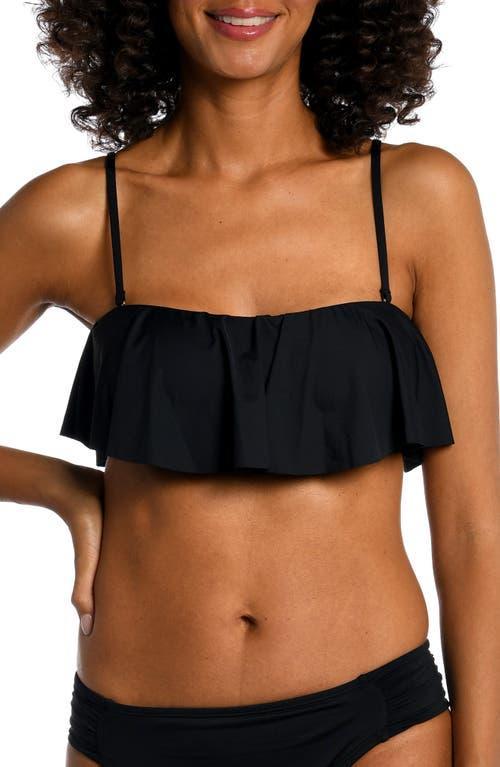 La Blanca Bandeau Ruffle Bikini Top Product Image