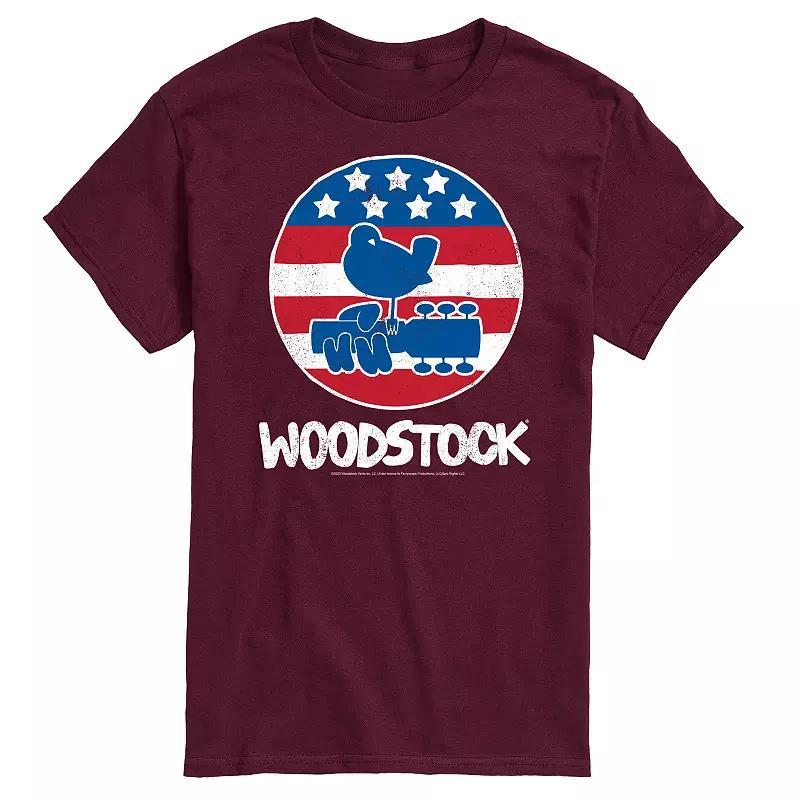 Mens Woodstock Americana Graphic Tee Product Image