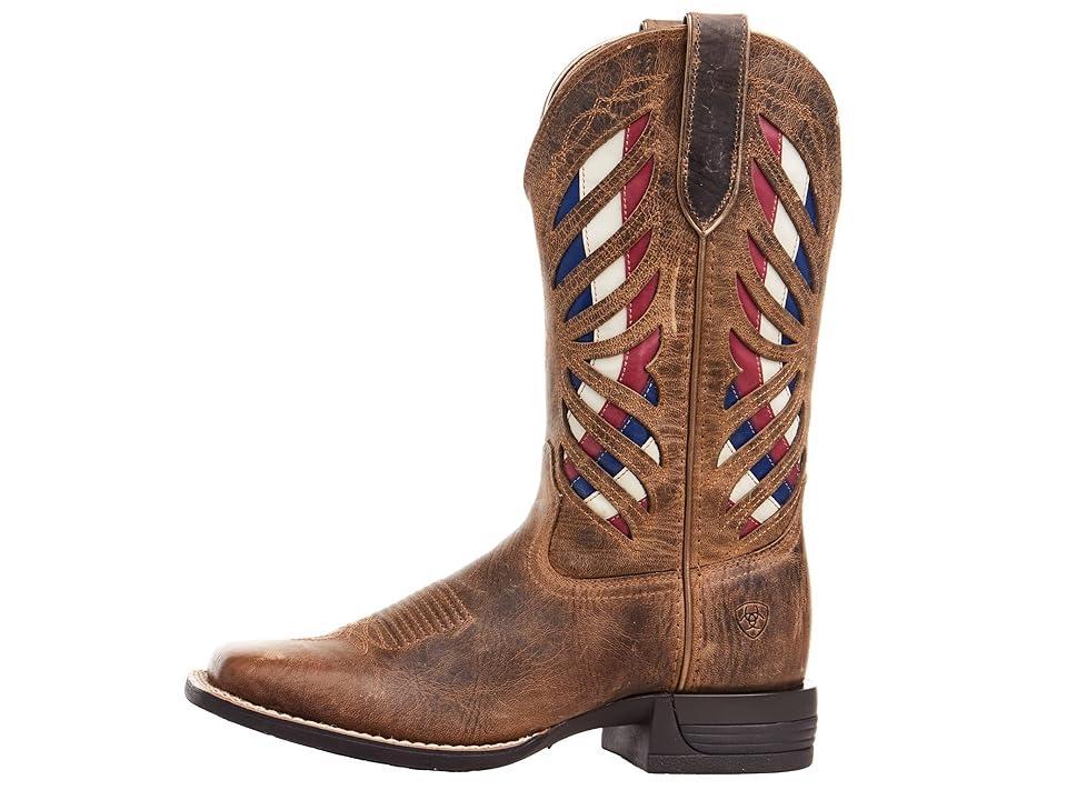 Ariat Longview Western Boot (Burlap) Women's Shoes Product Image