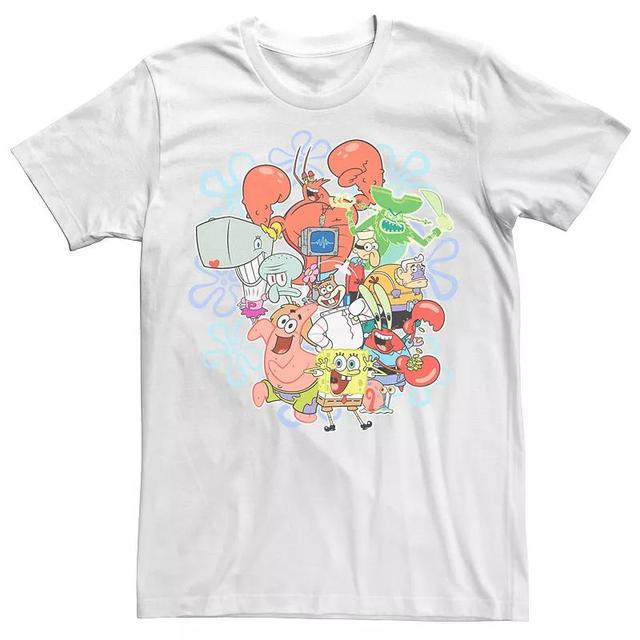 Mens SpongeBob SquarePants All Characters Tee Product Image