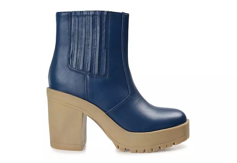 Journee Collection Womens Riplee Platform Ankle Boots Product Image