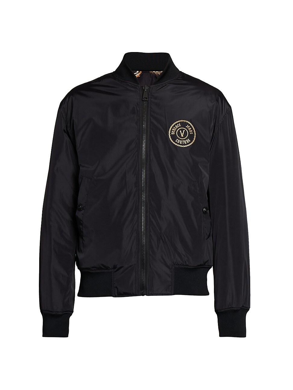 Mens Reversible Logo Bomber Jacket Product Image