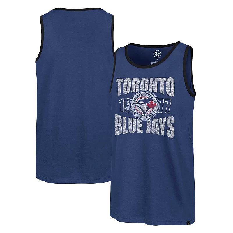 Mens 47 Royal Toronto Blue Jays Upload Franklin Tank Top Product Image