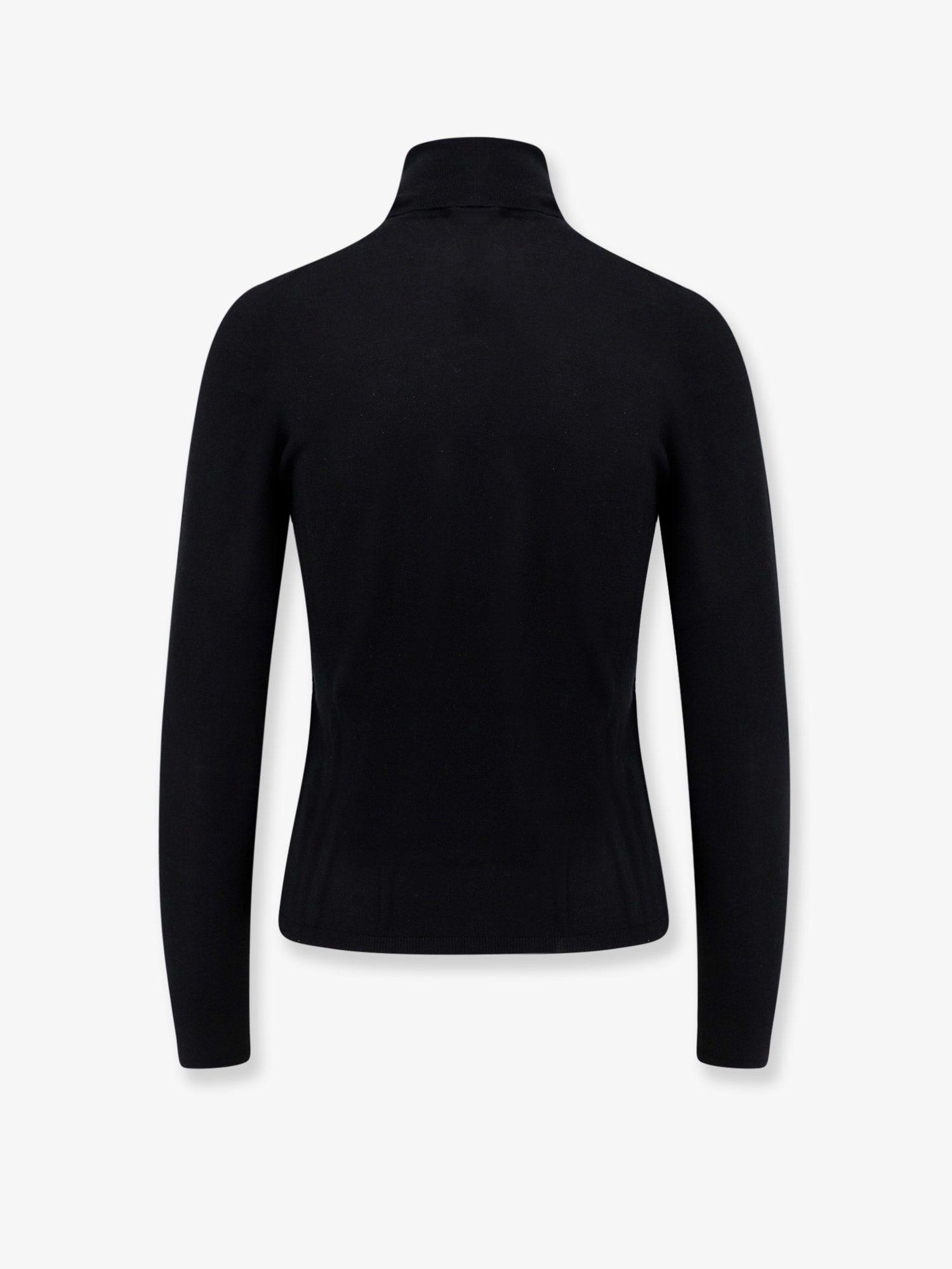 'adda' Black High-neck Sweater Product Image