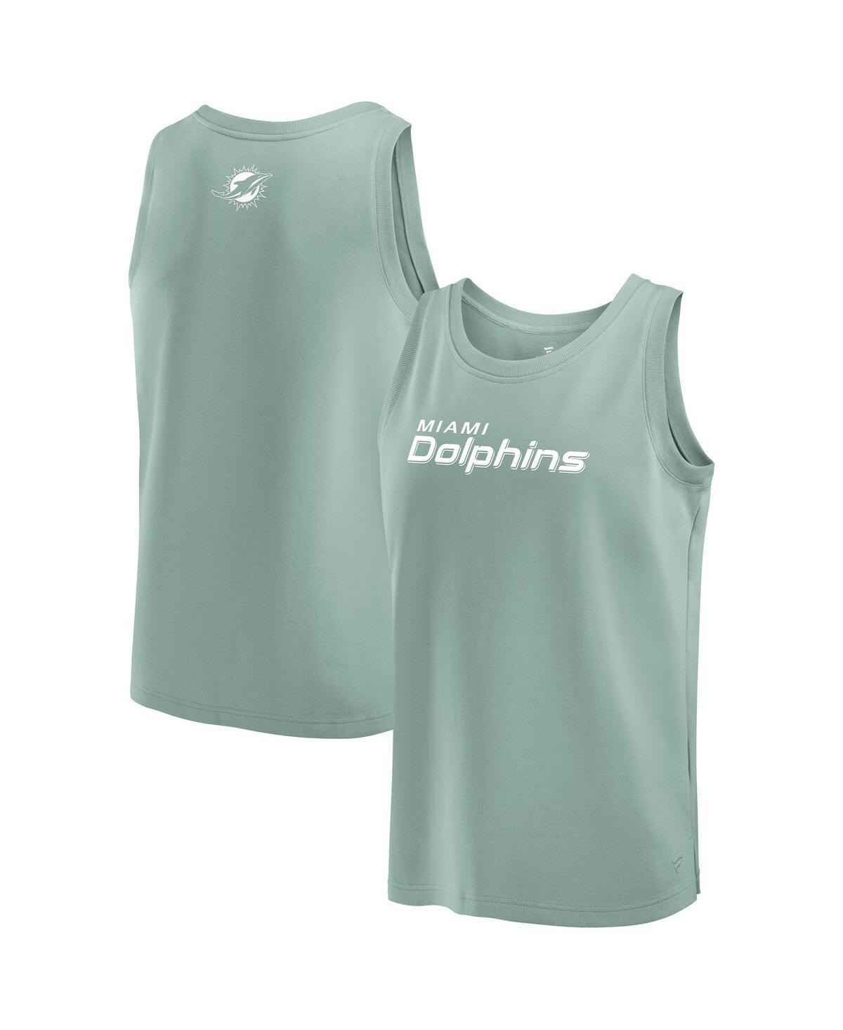 Mens Fanatics Mint Miami Dolphins Elements Tank Top Product Image