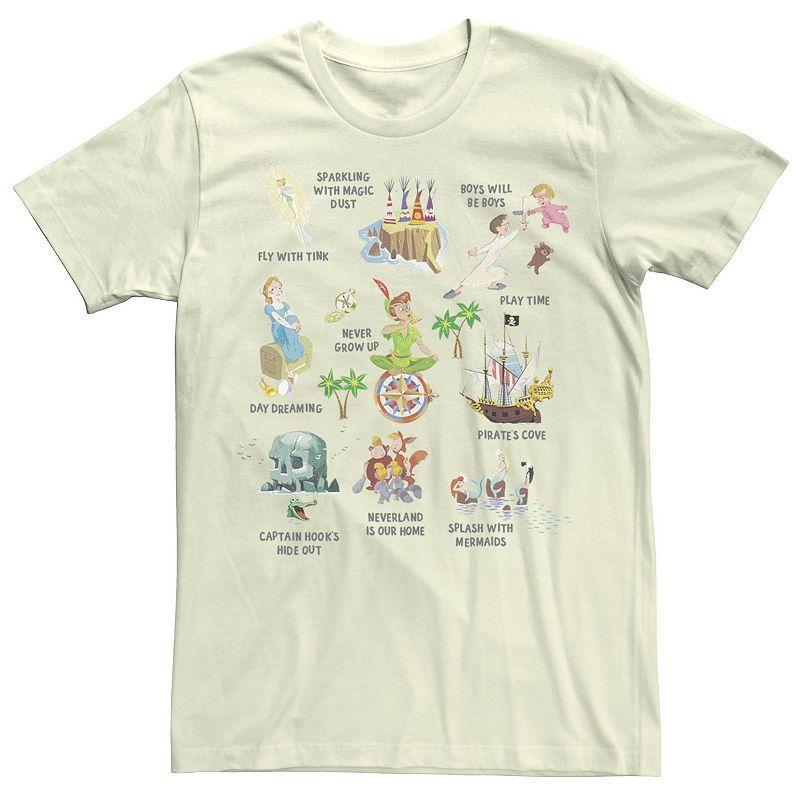 Disneys Peter Pan Things In Never Land Mens Tee Product Image