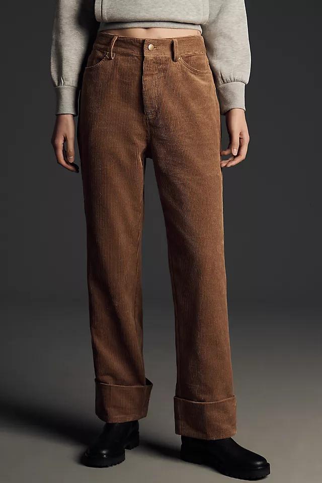 ALIGNE Salma Corduroy Cuff Trousers Product Image