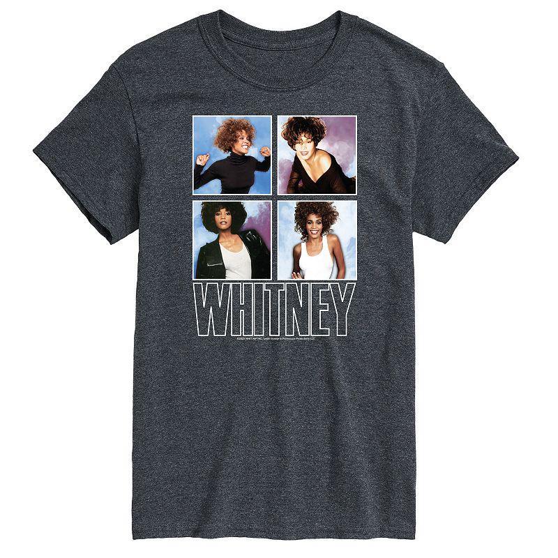 Mens Whitney Houston Tee Black Product Image