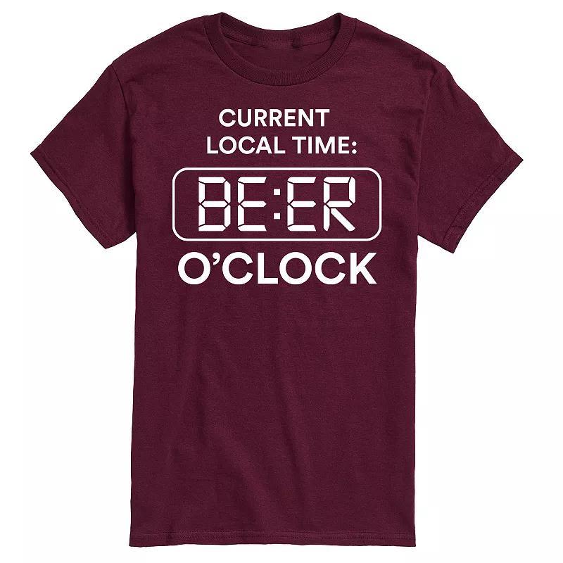 Mens Beer Oclock Tee Product Image