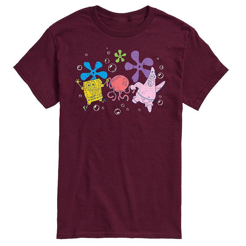 Mens Nickelodeon SpongeBob SquarePants Jelly Graphic Tee Blue Product Image