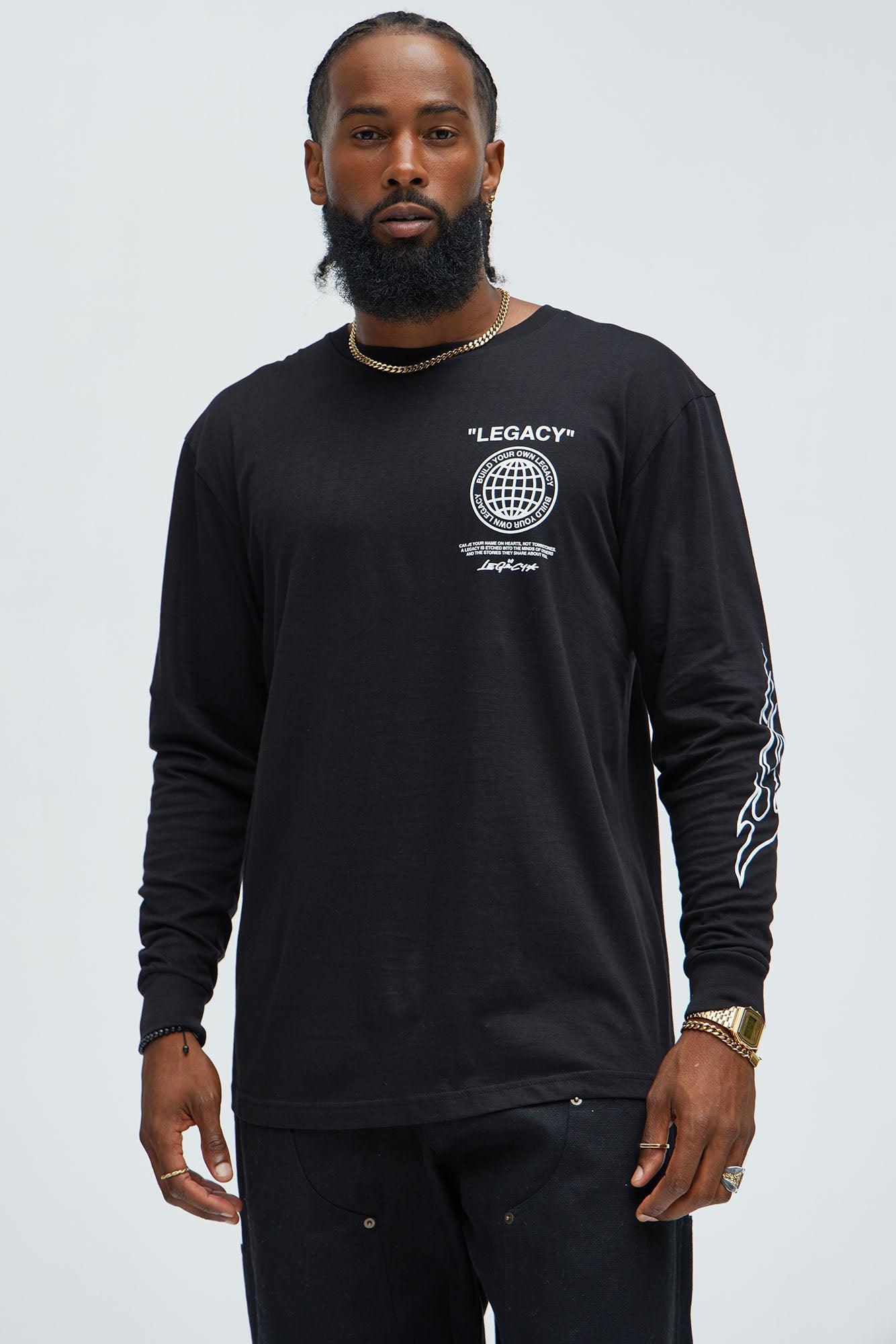 Build Your Own Legacy Long Sleeve Tee - Black Product Image