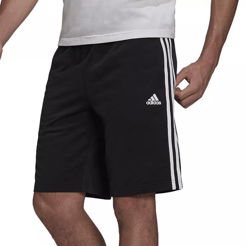 adidas Mens Tricot Striped 10 Shorts - White Product Image