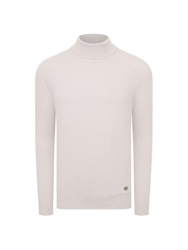 Mens Cashmere Turtleneck Sweater Product Image