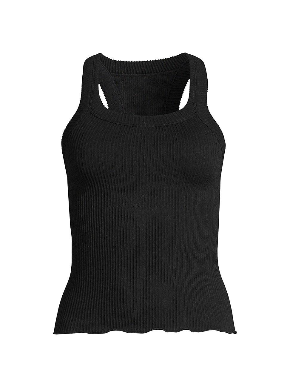 Womens Rib-Knit Seamless Tank product image