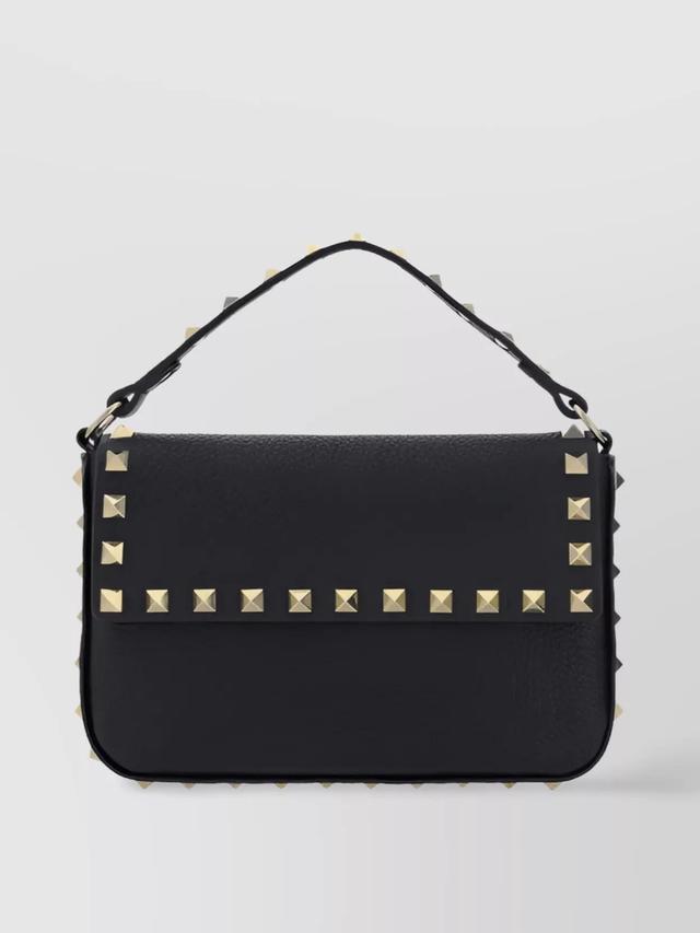 VALENTINO GARAVANI Rockstud Handbag In Nero Product Image