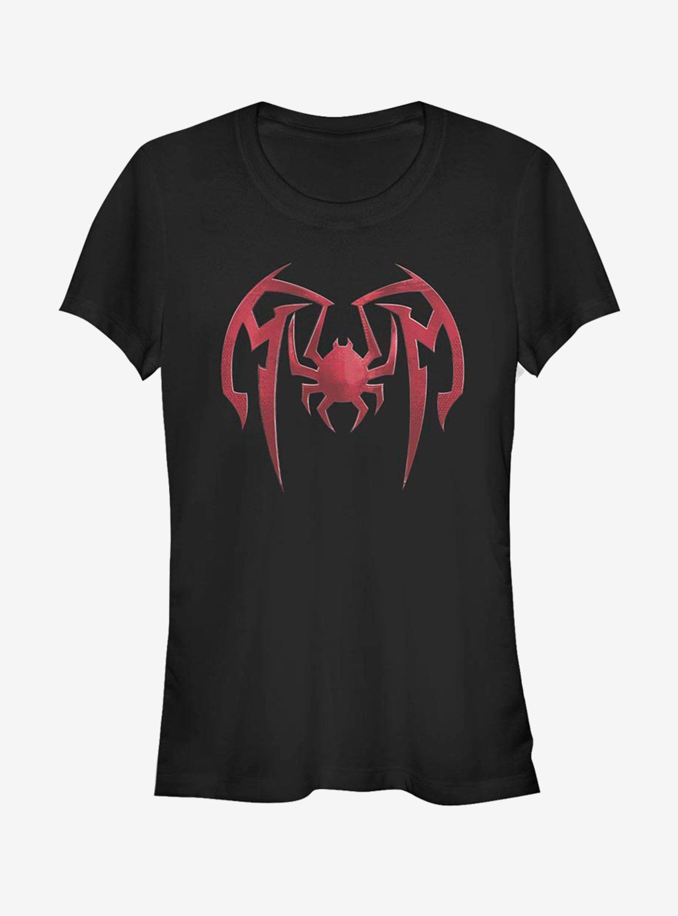 Marvel Spider-Man Mask Icon Miles Morales Girls T-Shirt Product Image