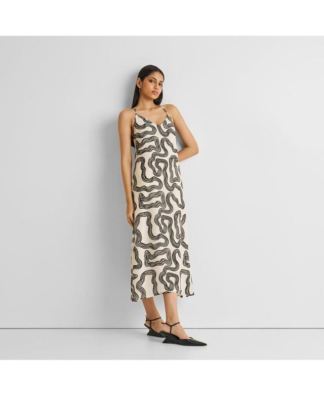 Reistor Womens Midi Slip Dress Product Image