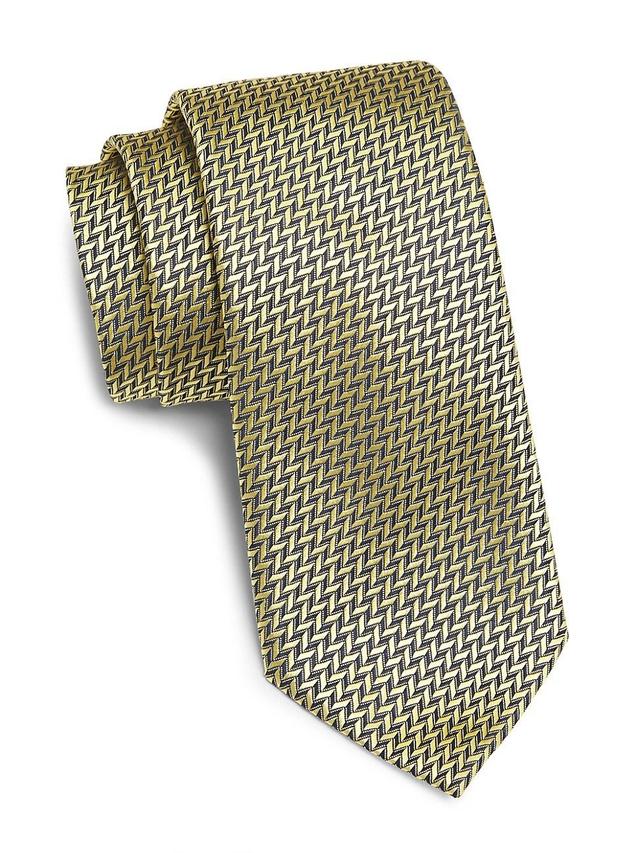 Mens Jacquard Silk Tie Product Image