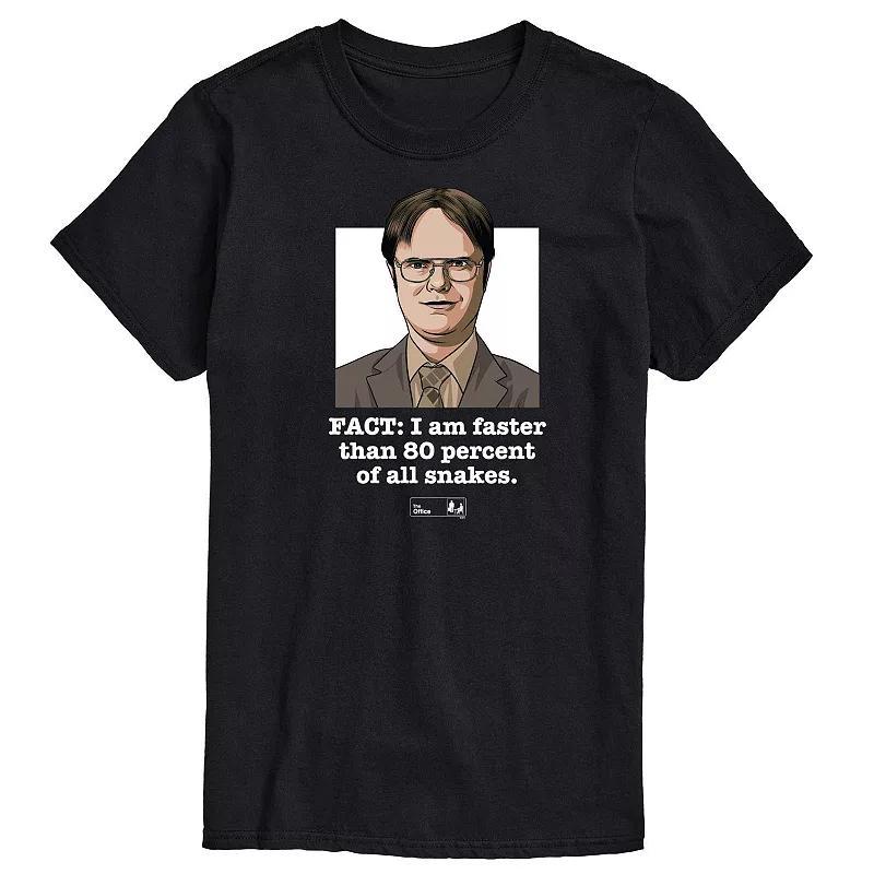 Mens The Office Dwight Fact Faster Graphic Tee Product Image