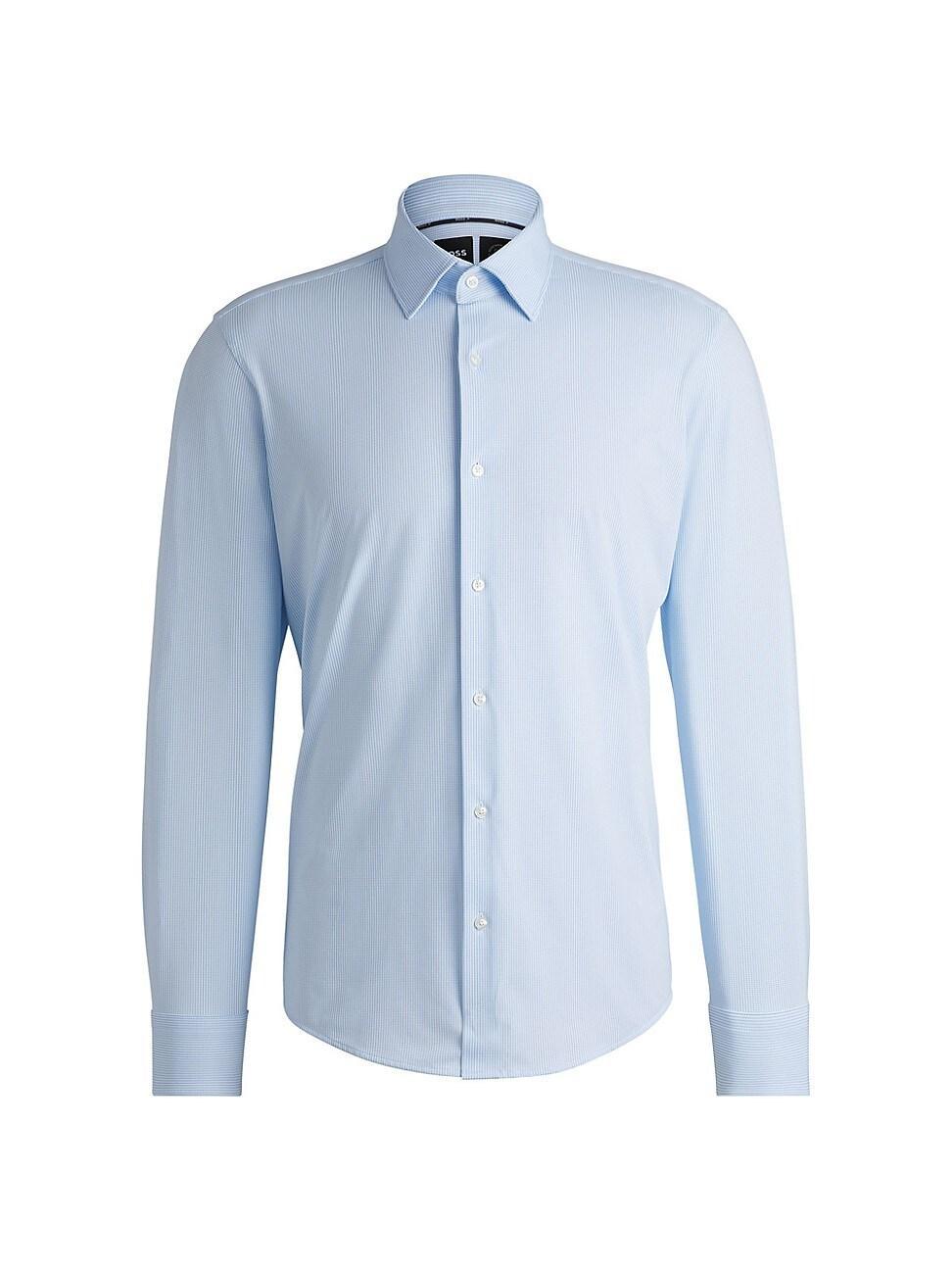 Mens Regular Fit Shirt in Performance Stretch Fabric Product Image