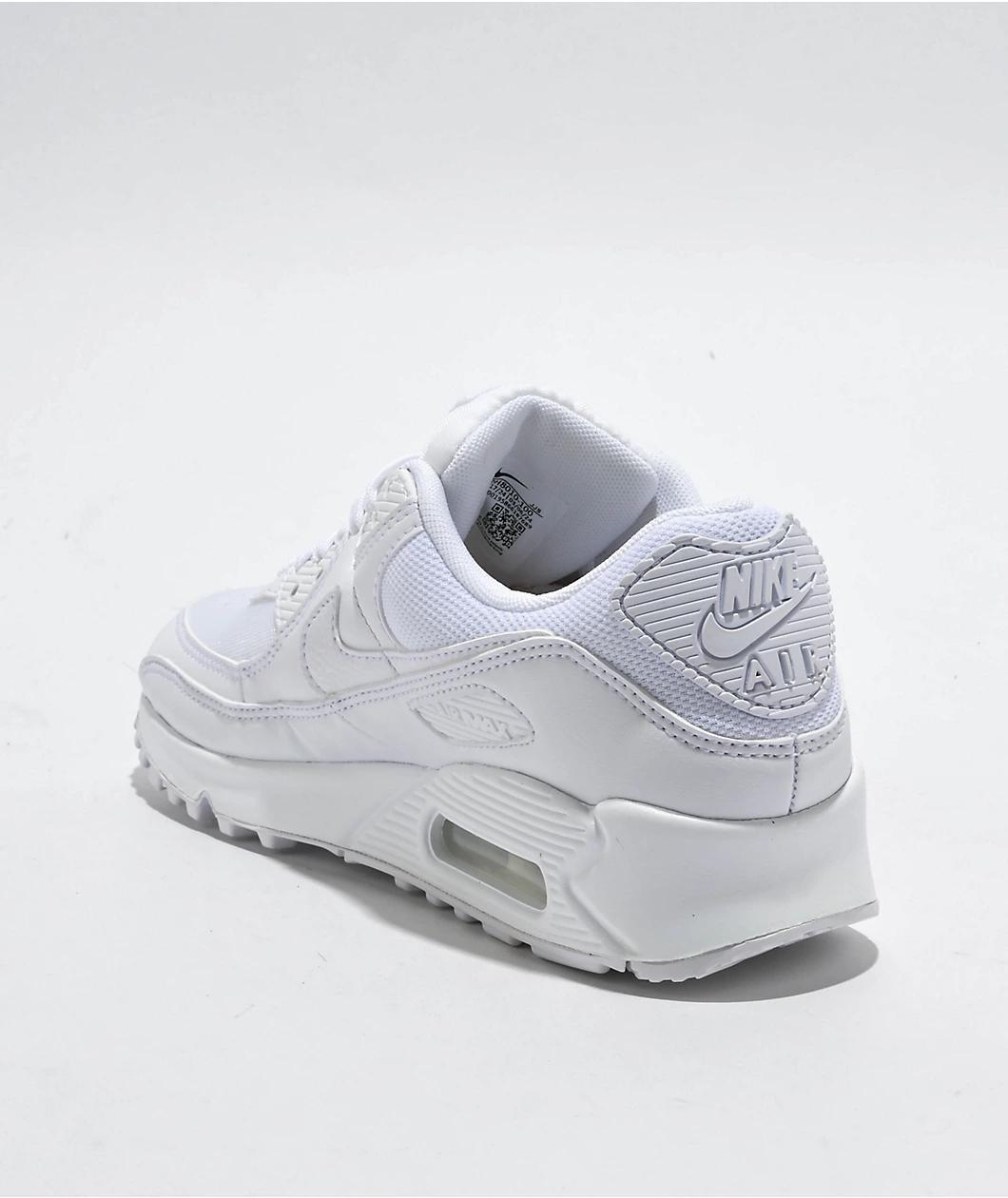 Nike Air Max 90 White Shoes Product Image