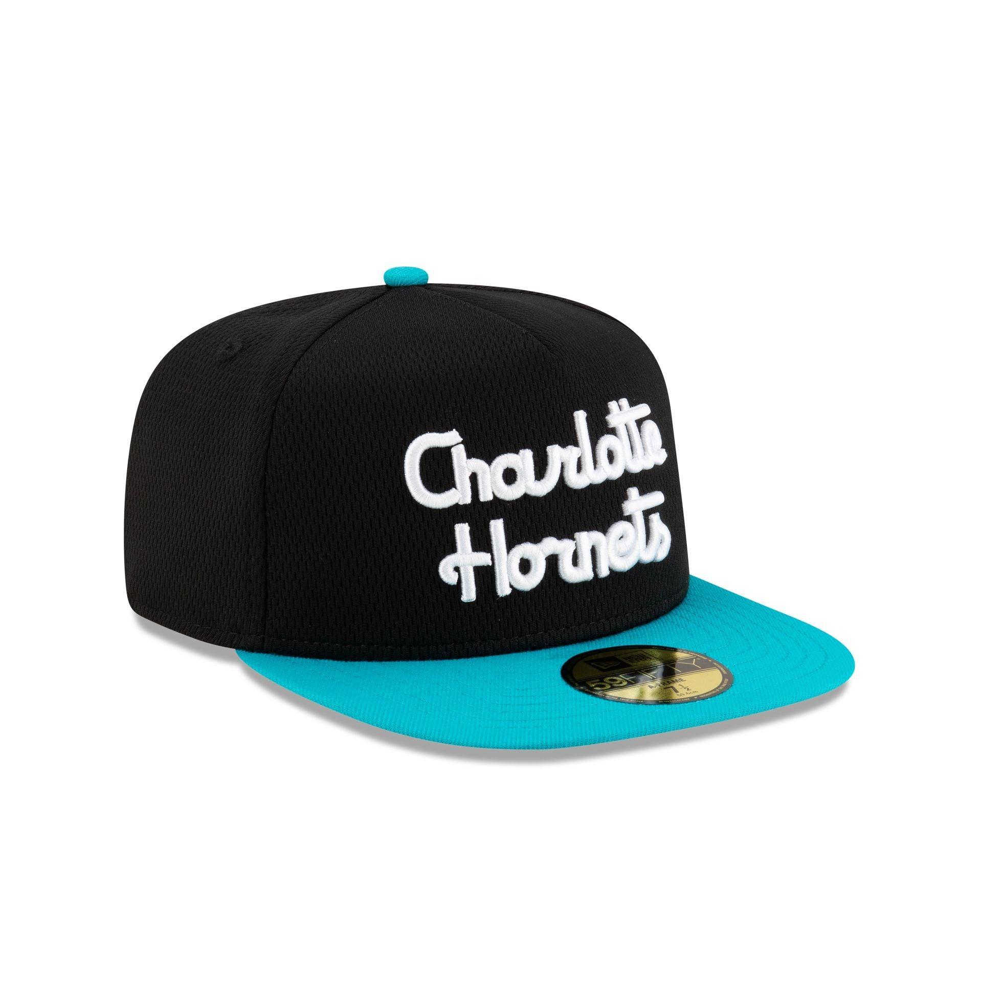 Charlotte Hornets Dashmark Mesh 59FIFTY A-Frame Fitted Hat Male Product Image