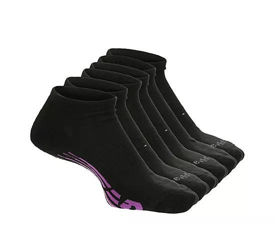 New Balance Womens Performance Low Cut Socks 6 Pairs Product Image