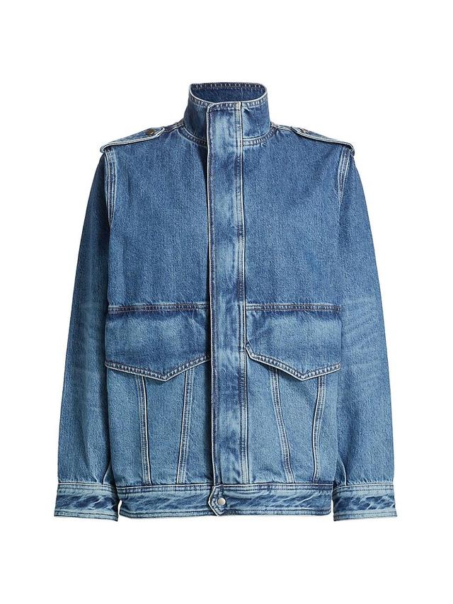 Womens Denim Power Jacket Product Image