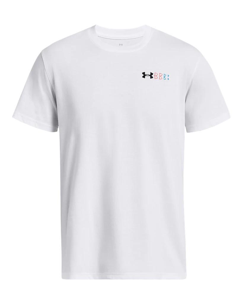 Men's UA Heavyweight Left Chest Logo Repeat Short Sleeve Product Image