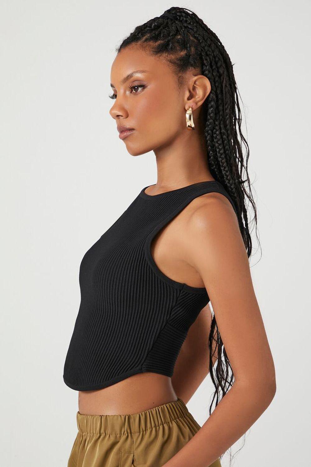 Sweater-Knit Cropped Tank Top | Forever 21 Product Image