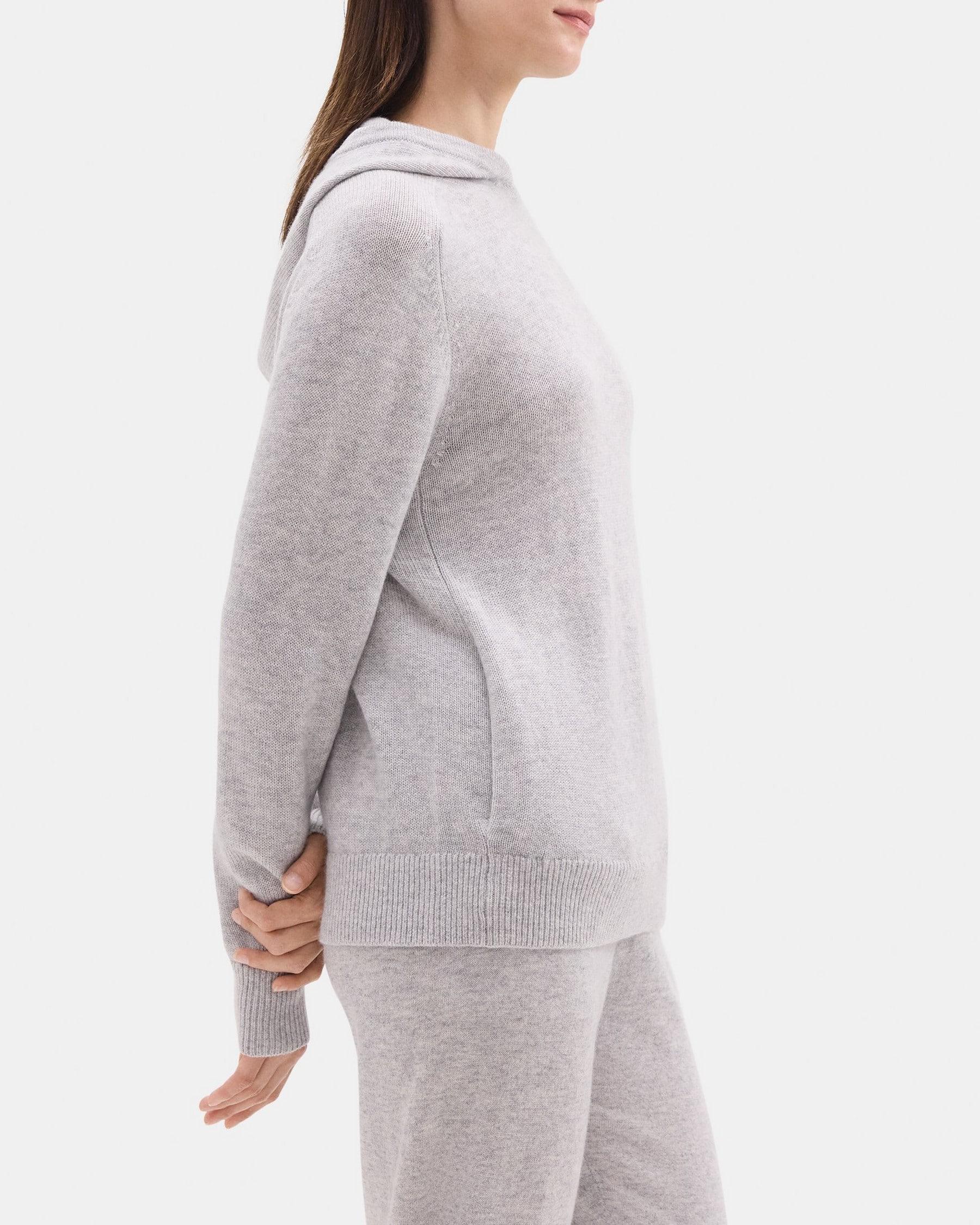 Raglan Sleeve Hoodie in Wool-Cashmere Product Image