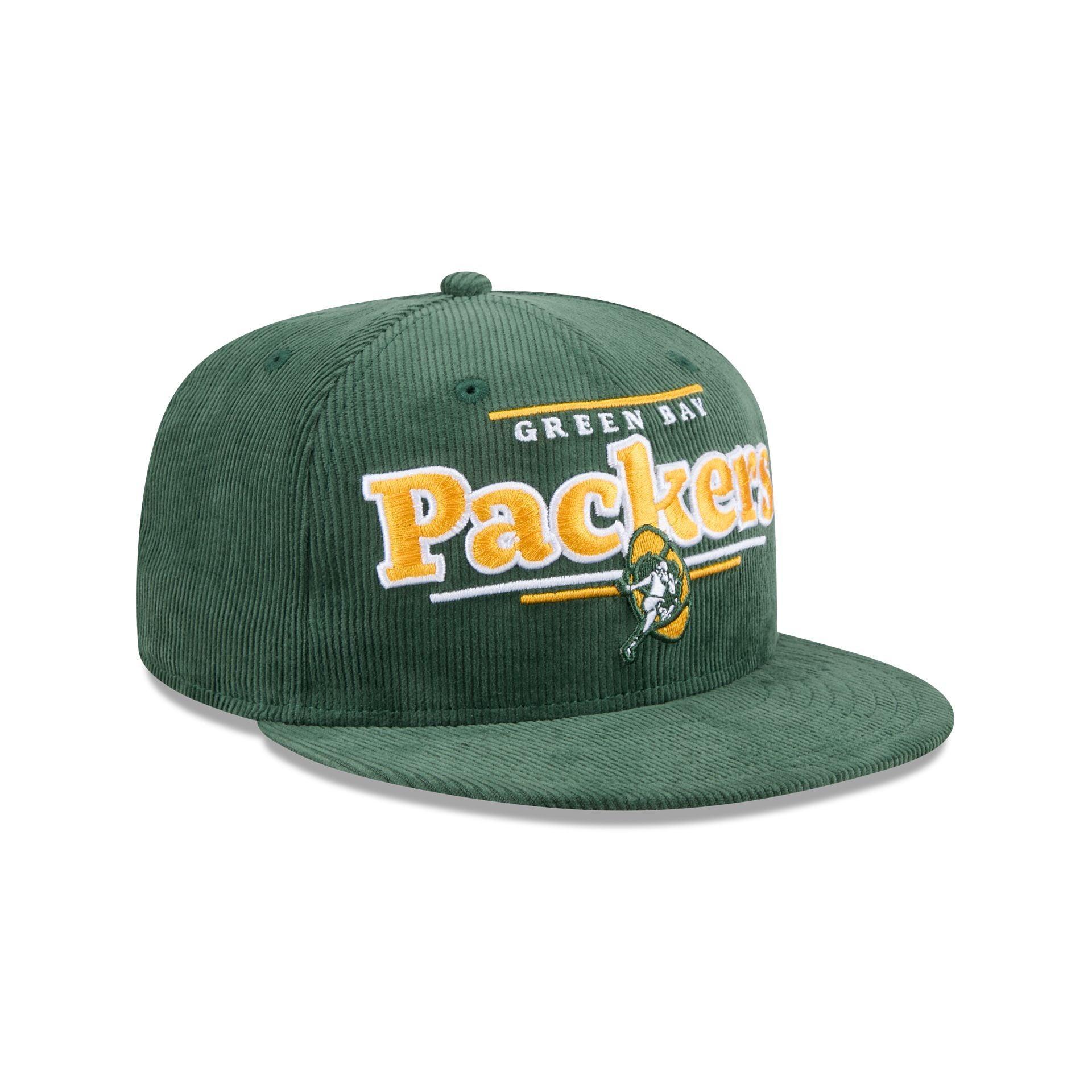 Green Bay Packers Throwback Display 9FIFTY Snapback Hat Male Product Image