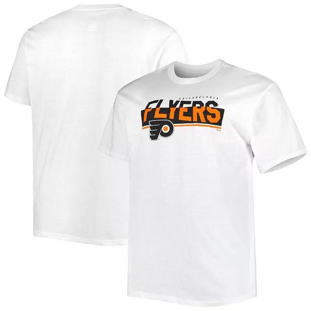 Mens Fanatics Branded White Philadelphia Flyers Big & Tall Special Edition 2.0 T-Shirt Product Image