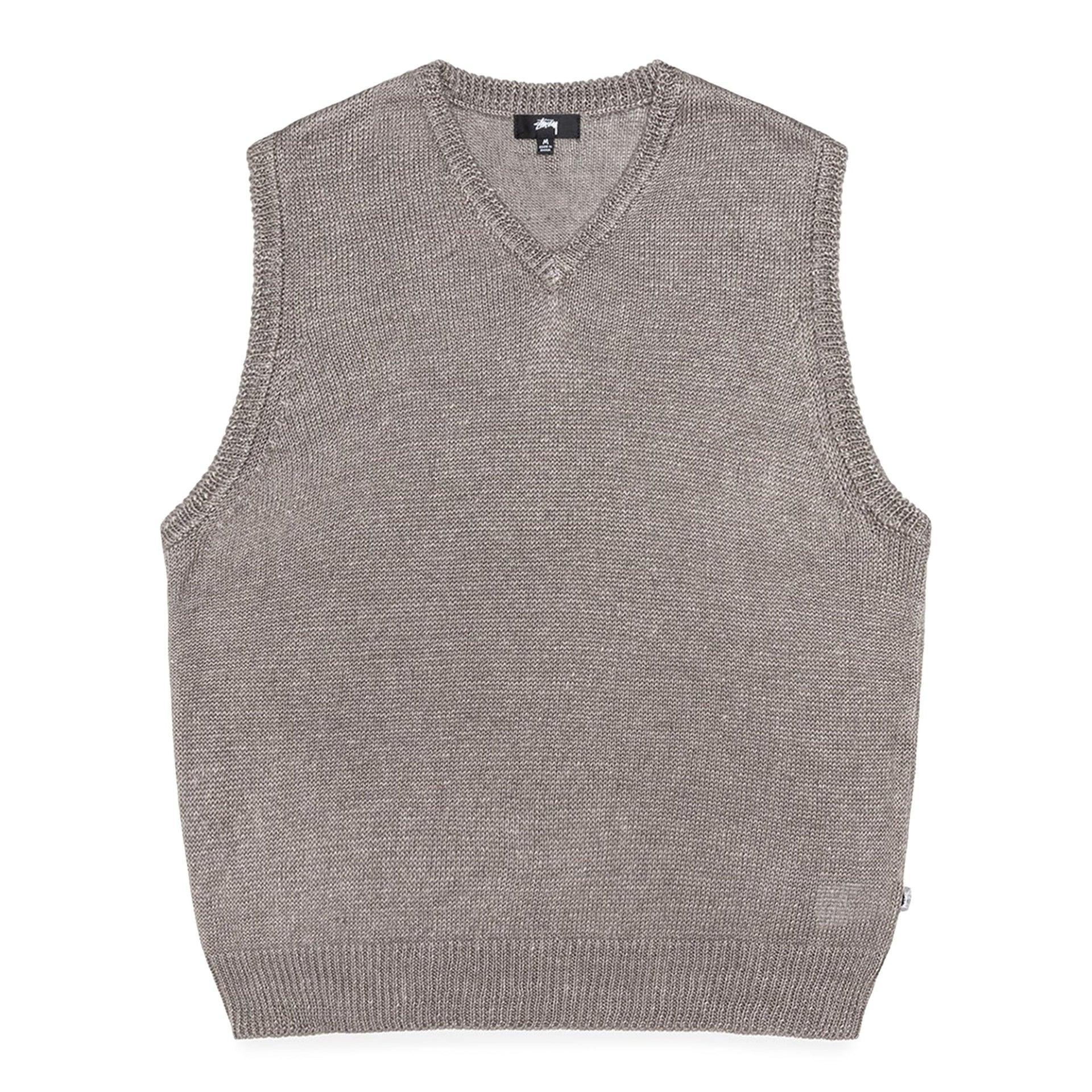 LOOSE KNIT LINEN VEST Product Image