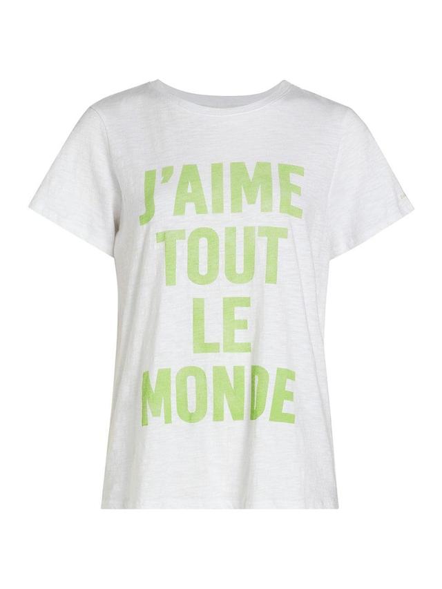 Womens Jaime Tout Le Monde Graphic T-Shirt Product Image
