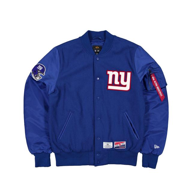 Alpha Industries x Dallas Cowboys MA-1 Wool Varsity Jacket Male Product Image