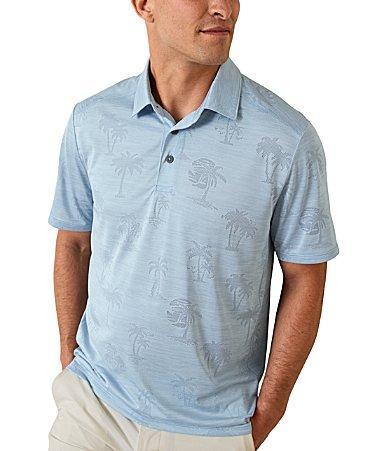 Tommy Bahama IslandZone Palm Coast Palmera Short Sleeve Polo Shirt Product Image