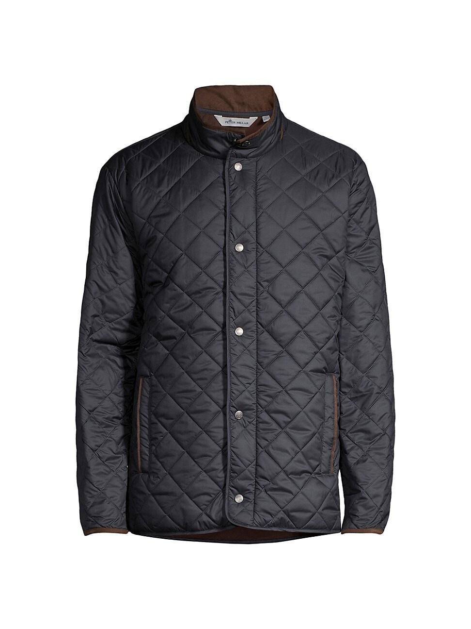 Mens Suffolk Quilted Travel Coat Product Image