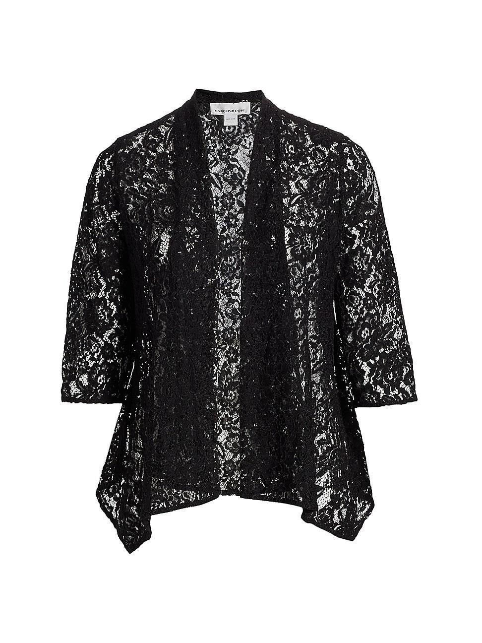 Womens Flora Lace Swingy Cardigan Product Image