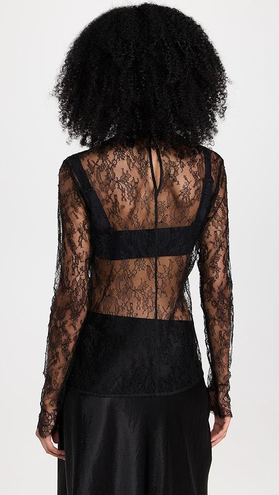 Kiki De Montparnasse All Over Lace Turtleneck | Shopbop Product Image