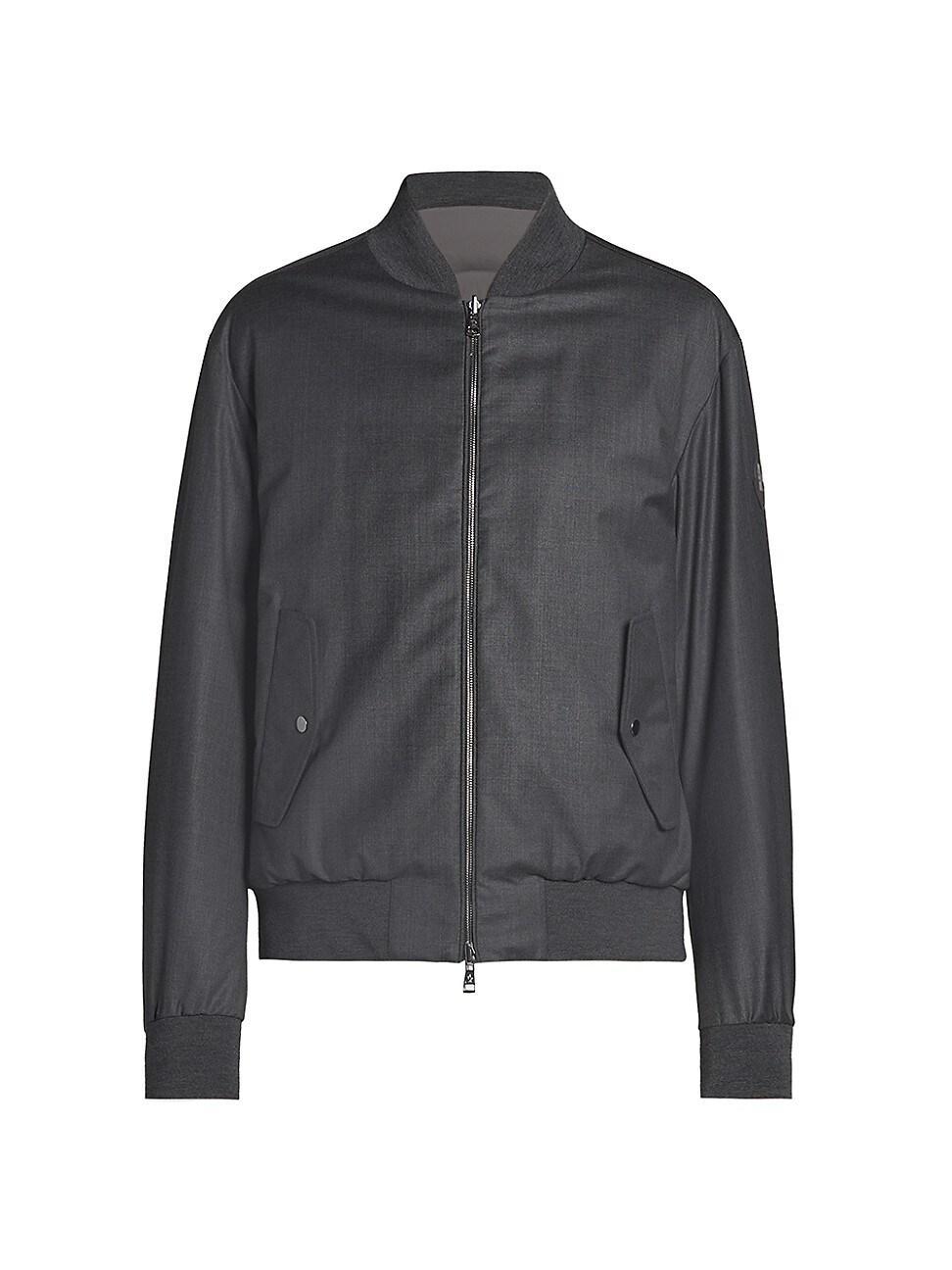 Mens Aver Quilted Down Bomber Jacket Product Image