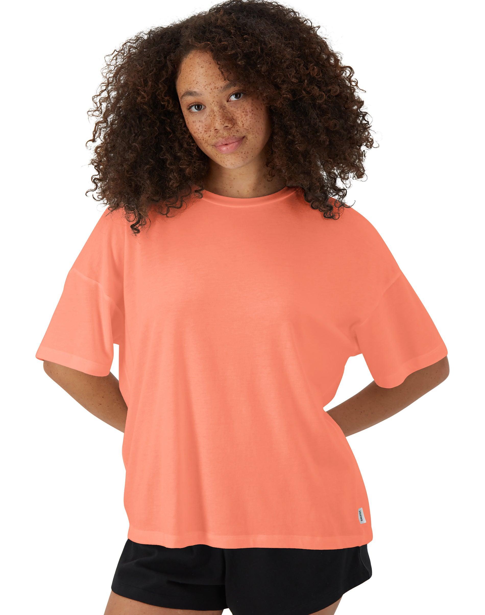 Hanes Originals Comfywear Womens Boxy Tee Product Image